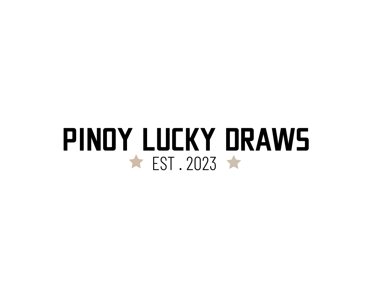 Pinoy Lucky Draws Official Logo
